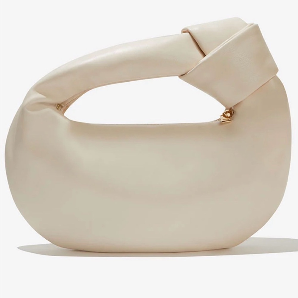 NWT! Melie Bianco Alexandra Cream Vegan Top Handle Bag